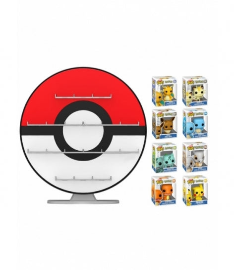 Funko Bitty POP! Display Poké Ball Display Shelf - Pokémon Funko Bitty POP! Display Poké Ball Display Shelf - Pokémon