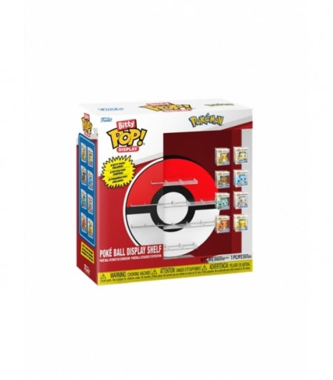 Funko Bitty POP! Display Poké Ball Display Shelf - Pokémon Funko Bitty POP! Display Poké Ball Display Shelf - Pokémon