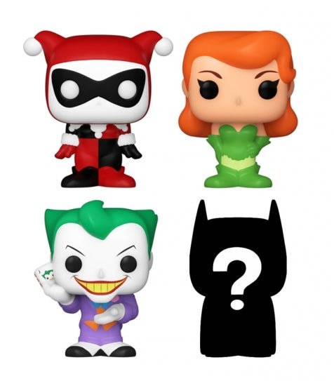 Funko Bitty POP Harley Quinn 4 figuras - DC Comics Funko Bitty POP Harley Quinn 4 figuras - DC Comics - Zascalo.com