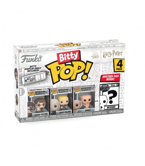 Funko Bitty POP Harry Potter 4 figuras Funko Bitty POP Harry Potter 4 figuras - Zascalo.com