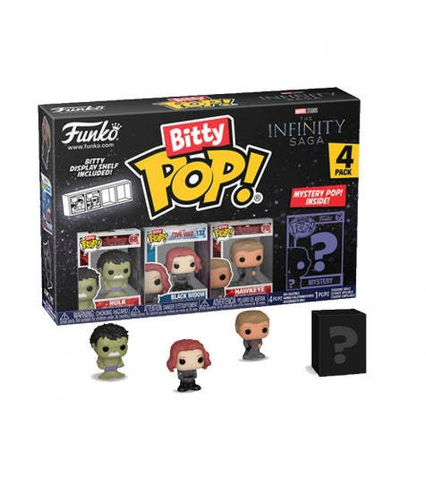 Funko Bitty POP Hulk 4PK - Marvel Funko Bitty POP Hulk 4PK - Marvel Zascalo.com