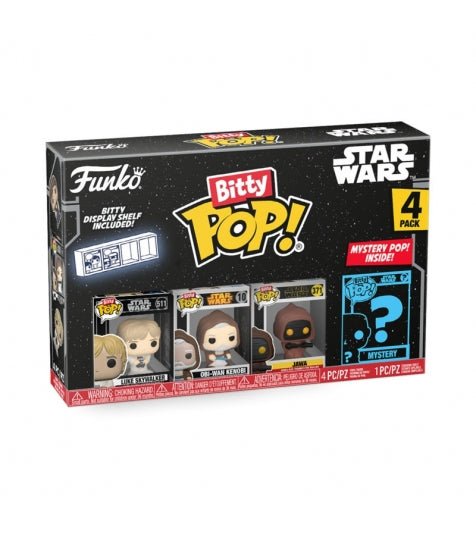 Funko Bitty POP Luke 4 figuras - Star Wars Funko Bitty POP Luke 4 figuras - Star Wars - Zascalo.com