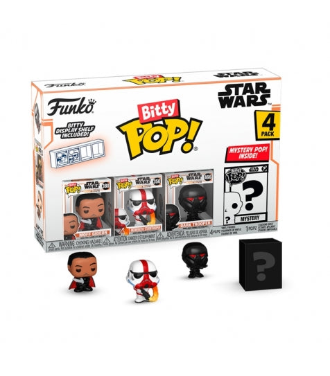 Funko Bitty POP Mandalorian 4 figuras - Moff Gideon - Star Wars Funko Bitty POP Mandalorian 4 figuras - Moff Gideon - Star Wars