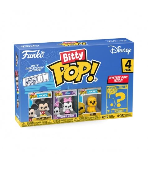 Funko Bitty POP Mickey 4 figuras - Disney Funko Bitty POP Mickey 4 figuras - Disney - Zascalo.com