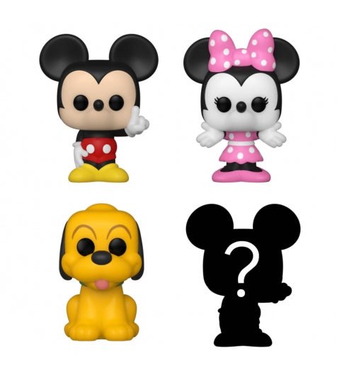 Funko Bitty POP Mickey 4 figuras - Disney Funko Bitty POP Mickey 4 figuras - Disney - Zascalo.com