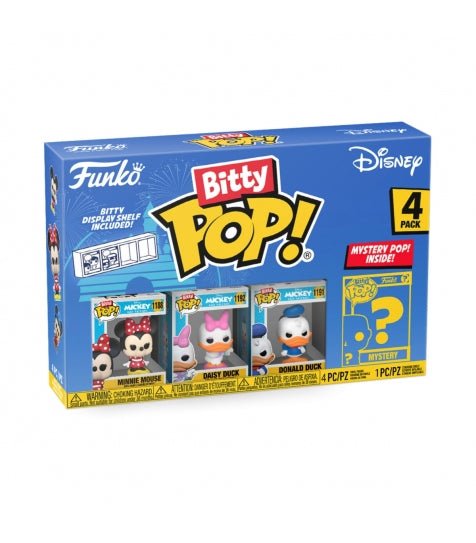 Funko Bitty POP Minnie 4 figuras - Disney Funko Bitty POP Minnie 4 figuras - Disney - Zascalo.com