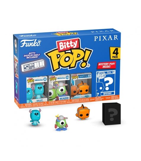 Funko Bitty POP Pixar Pack Series 2 - Disney Funko Bitty POP Pixar Pack Series 2 - Disney - Zascalo.com