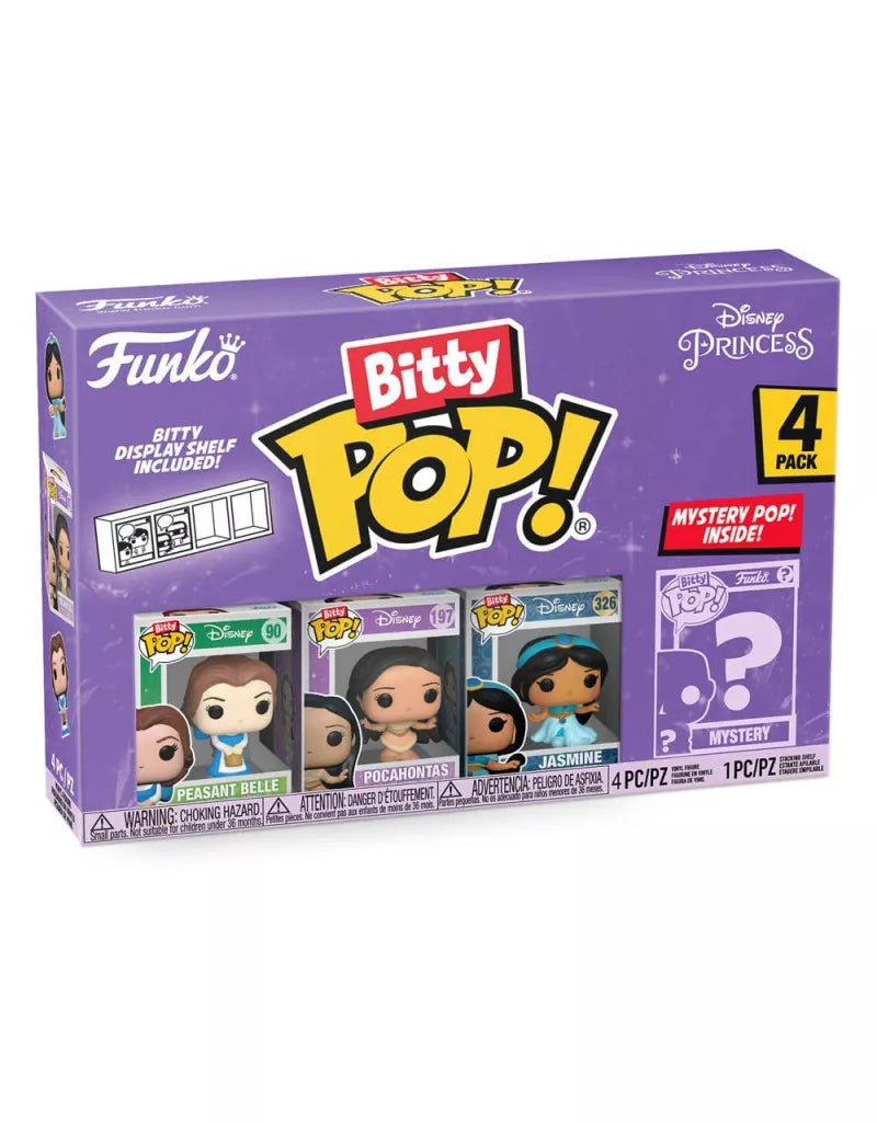 Funko Bitty POP Princesas - Bella 4 figuras - Disney - Zascalo.com