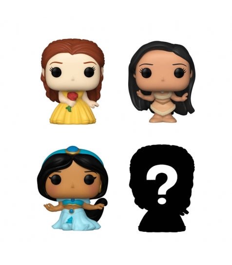 Funko Bitty POP Princesas - Bella 4 figuras - Disney Funko Bitty POP Princesas - Bella 4 figuras - Disney - Zascalo.com