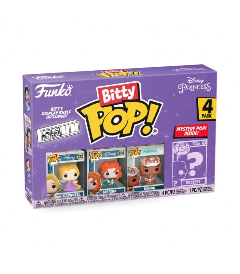 Funko Bitty POP Princesas - Rapunzel 4 figuras - Disney Funko Bitty POP Princesas - Rapunzel 4 figuras - Disney