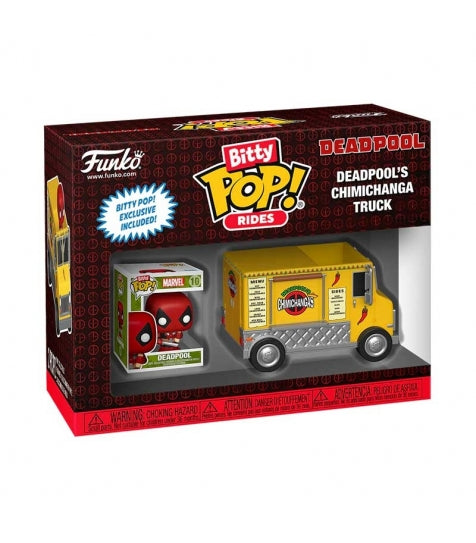 Funko Bitty POP Ride Deadpool's Chimichanga Truck - Deadpool Funko Bitty POP Ride Deadpool's Chimichanga Truck - Deadpool