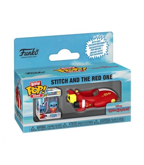 Funko Bitty POP! Ride Stitch and the Red One - Lilo & Stitch - Disney Funko Bitty POP! Ride Stitch and the Red One - Lilo & Stitch - Disney - Zascalo.com