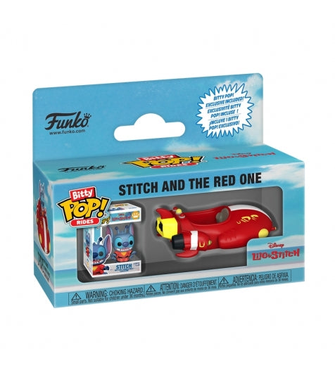 Funko Bitty POP! Ride Stitch and the Red One - Lilo & Stitch - Disney Funko Bitty POP! Ride Stitch and the Red One - Lilo & Stitch - Disney