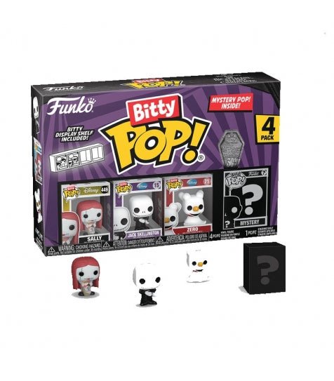 Funko Bitty POP Sally 4PK - Pesadilla antes de Navidad Funko Bitty POP Sally 4PK - Pesadilla antes de Navidad - Zascalo.com