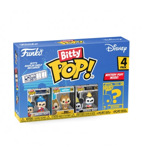 Funko Bitty POP Sorcerer Mickey 4 figuras - Disney Funko Bitty POP Sorcerer Mickey 4 figuras - Disney
