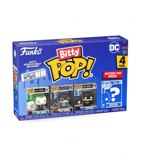 Funko Bitty POP The Joker 4 figuras - DC Comics Funko Bitty POP The Joker 4 figuras - DC Comics