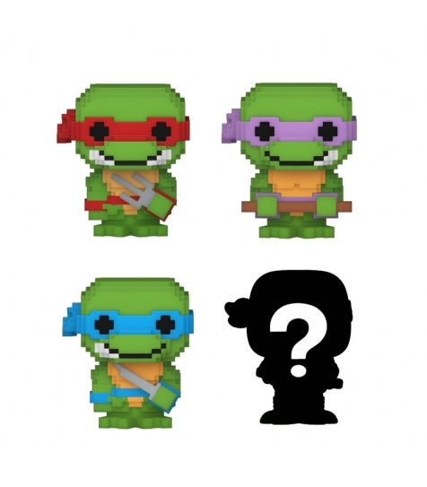 Funko Bitty POP TNMT 8 - bit 4 figuras - Tortugas Ninja Funko Bitty POP TNMT 8 - bit 4 figuras - Tortugas Ninja - Zascalo.com
