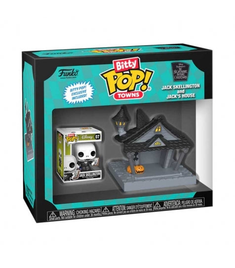 Funko Bitty POP Town Jack Skellington and Jack's House - Pesadilla antes de Navidad Funko Bitty POP Town Jack Skellington and Jack's House - Pesadilla antes de Navidad
