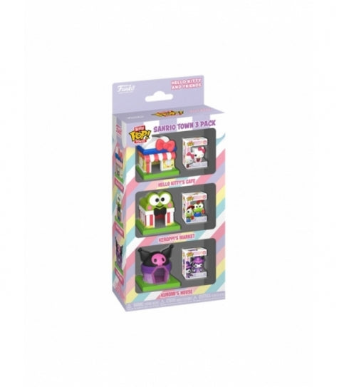 Funko Bitty POP! Town Sanrio Town 3-Pack - Sanrio Funko Bitty POP! Town Sanrio Town 3-Pack - Sanrio