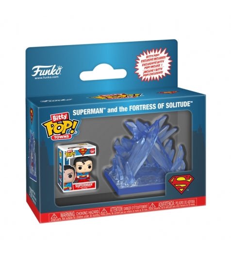 Funko Bitty POP! Town Superman and Fortress of Solitude - DC Comics Funko Bitty POP! Town Superman and Fortress of Solitude - DC Comics - Zascalo.com