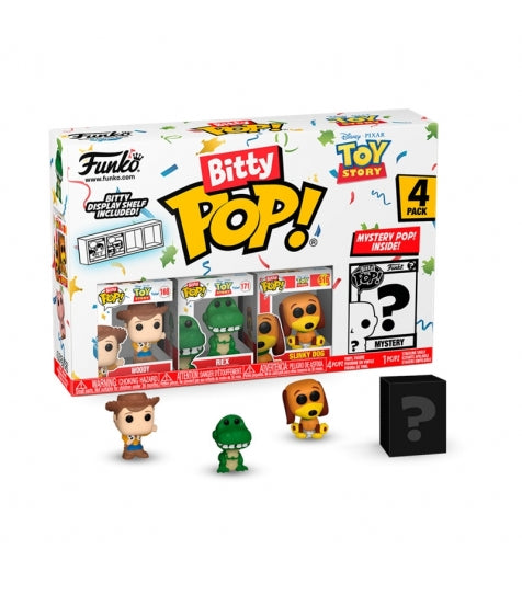 Funko Bitty POP Woody 4 figuras - Toy Story Funko Bitty POP Woody 4 figuras - Toy Story