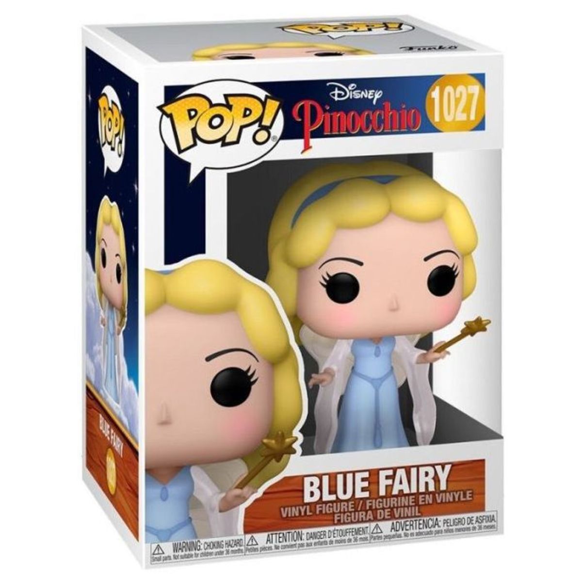 Funko POP! 1027 BlueFairy With (GL) - Pinocho - Zascalo.com