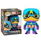 Funko POP! 648 Black Light - Capitán América - Marvel - Zascalo.com