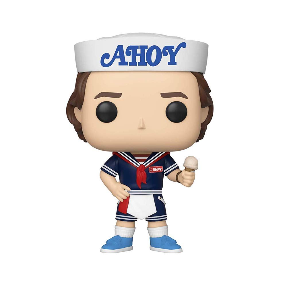 Funko POP! 803 Steve Con Sombrero y Disfraz de Heladero - Stranger Things - Zascalo.com