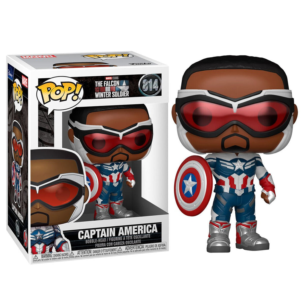 Funko POP! 814 TFAWS - Capitán América - Marvel - Zascalo.com
