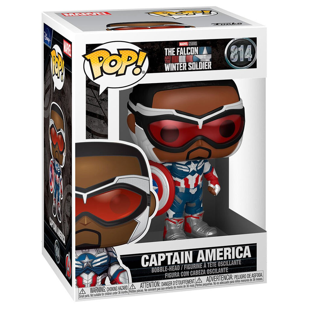 Funko POP! 814 TFAWS - Capitán América - Marvel - Zascalo.com
