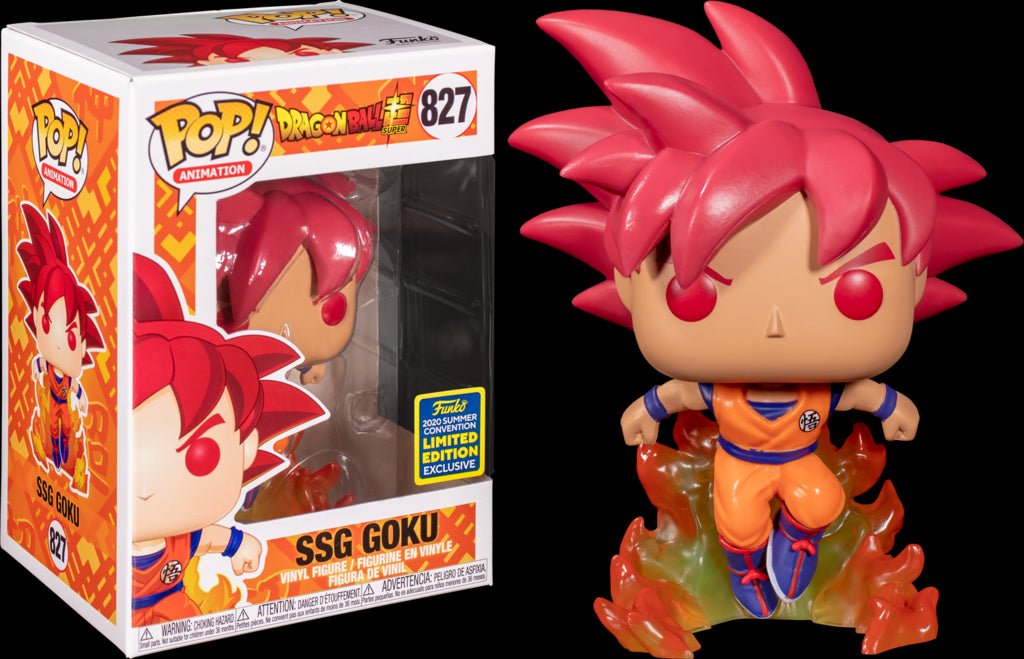 Funko POP! 827 Goku SSG Exclusive - Dragon Ball Super - Zascalo.com