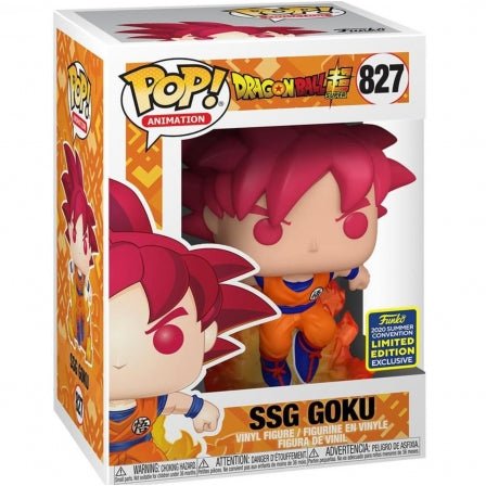 Funko POP! 827 Goku SSG Exclusive - Dragon Ball Super - Zascalo.com