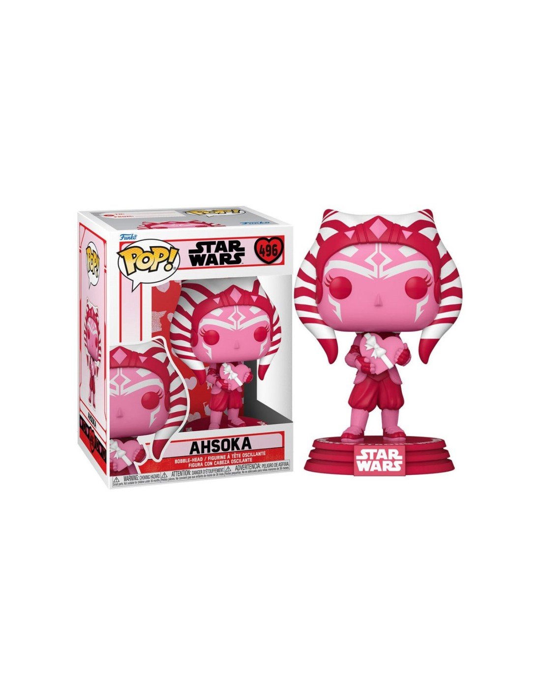 Funko POP Ahsoka San Valentín 496 The Mandalorian Star Wars - Zascalo.com
