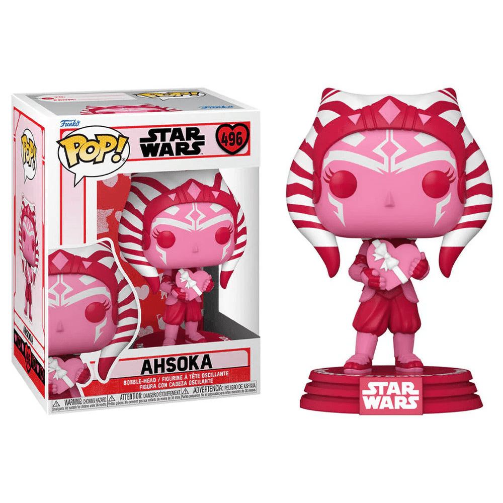Funko POP Ahsoka San Valentín 496 The Mandalorian Star Wars - Zascalo.com