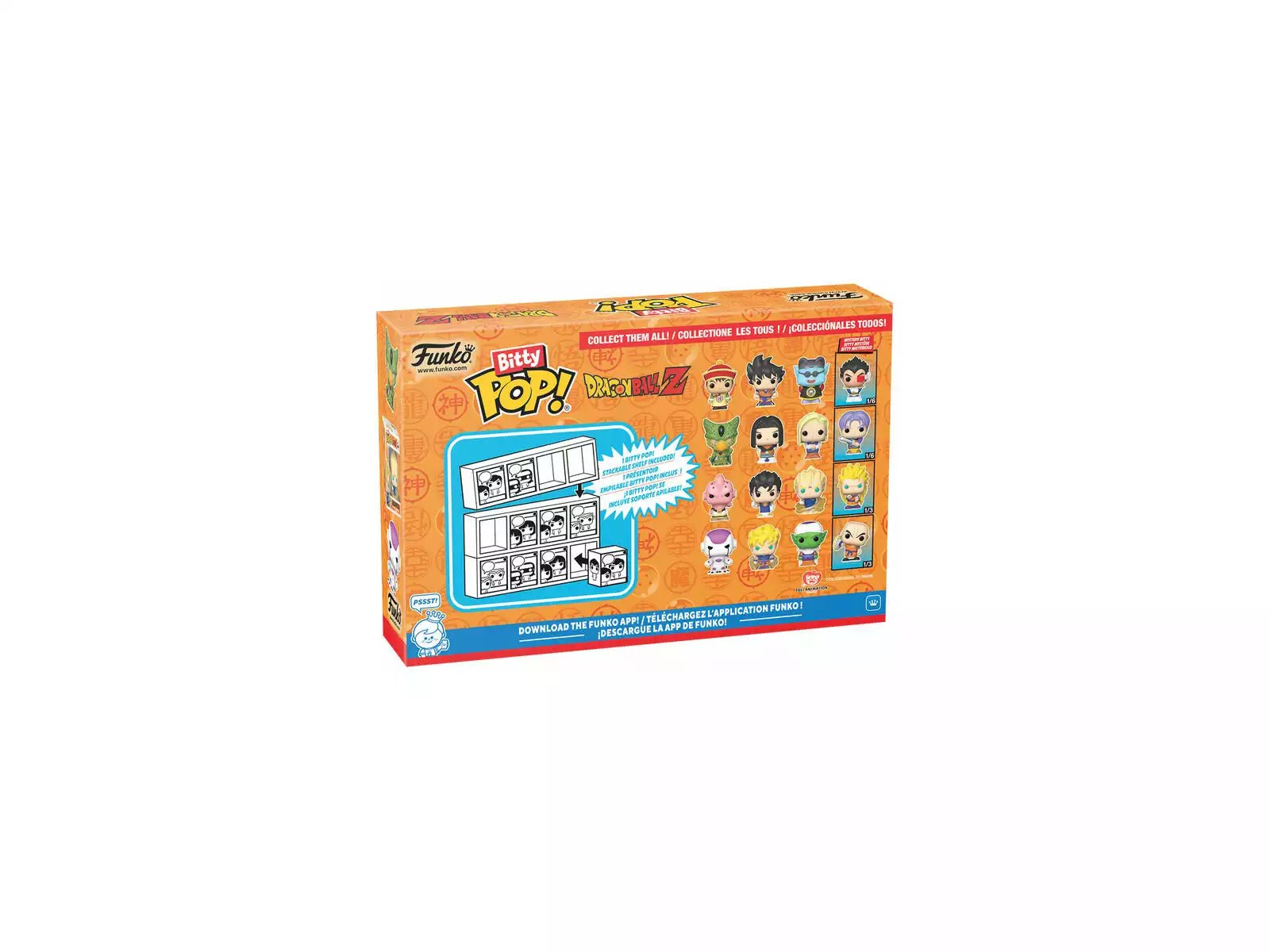 Funko Pop Bitty Dragon Ball Z Pack 4 mini Figuras con Majin Buu - Zascalo.com