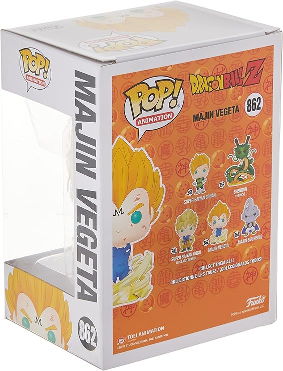 Funko POP! DBZ S8 - Majin Vegeta - Dragon Ball - Zascalo.com