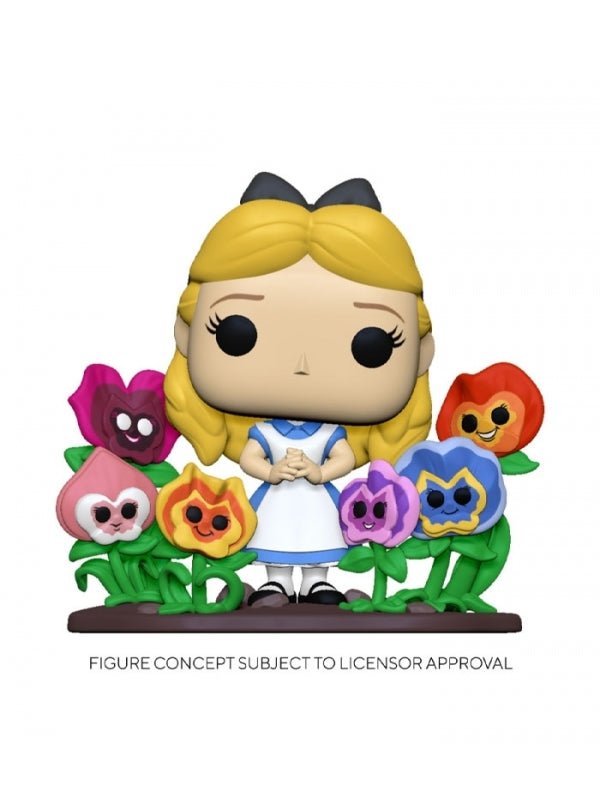 Funko POP! Deluxe 1057 Alicia Con Flores - Alicia 70th - Disney - Zascalo.com