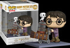 Funko POP! Deluxe: 135 HP Anniversary - Harry Pushing Trolley - Harry Potter - Zascalo.com