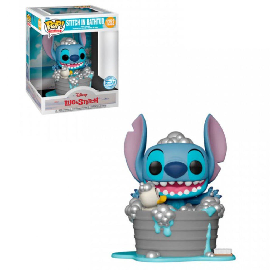 Funko Pop! Deluxe Stitch En Bañera - Disney - Zascalo.com
