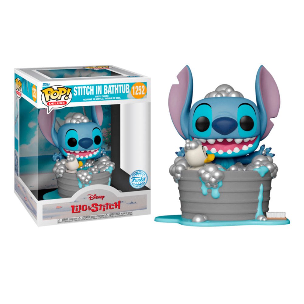 Funko Pop! Deluxe Stitch En Bañera - Disney - Zascalo.com