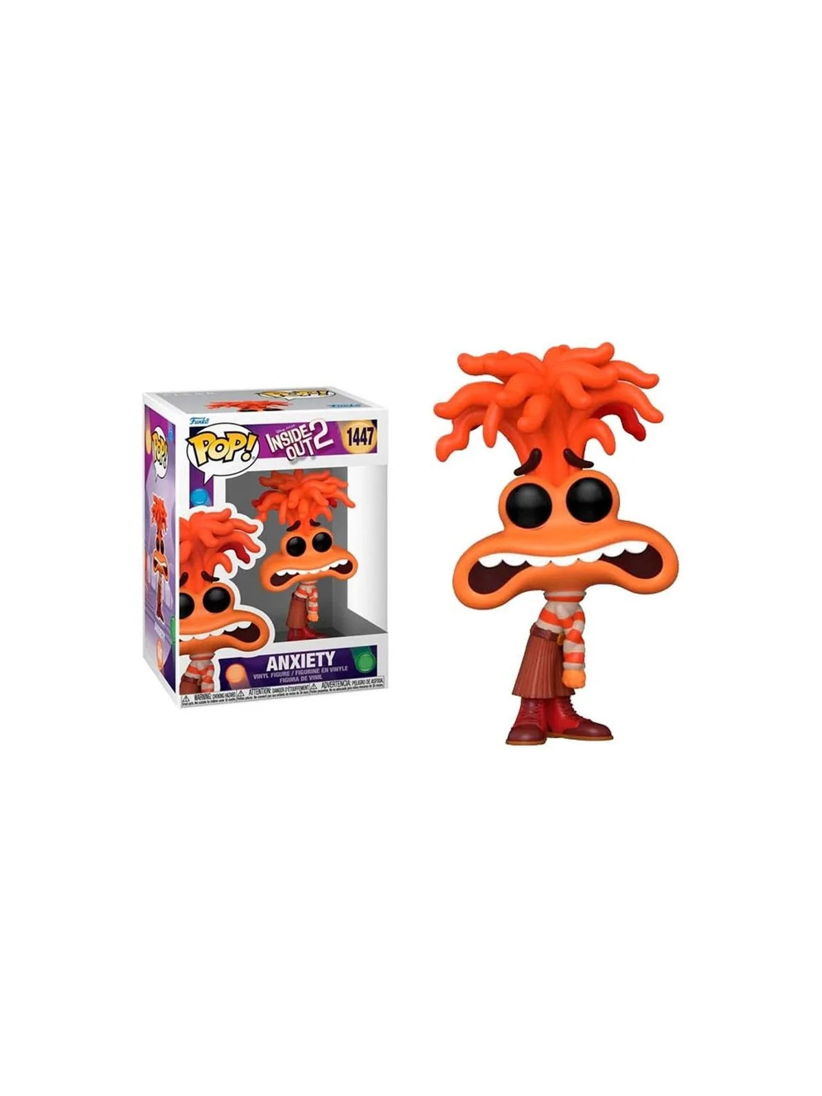 Funko Pop! Vinyl Ansiedad - Inside Out 2 Zascalo
