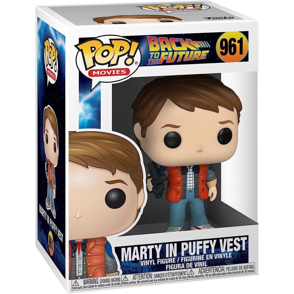 Funko Pop! Movies Regreso al Futuro Marty in Puffy Vest - Zascalo.com