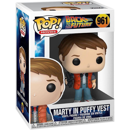 Funko Pop! Movies Regreso al Futuro Marty in Puffy Vest - Zascalo.com