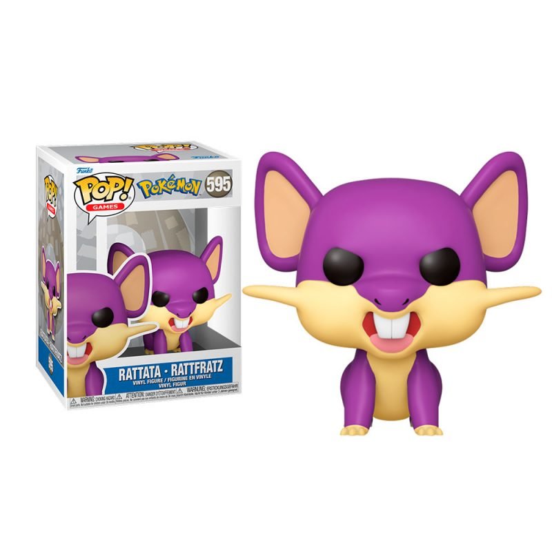 Funko Pop! Pokemon Vinyl Rattata - Zascalo.com