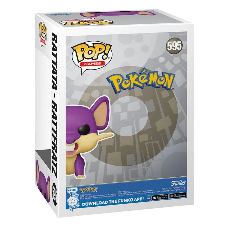 Funko Pop! Pokemon Vinyl Rattata - Zascalo.com
