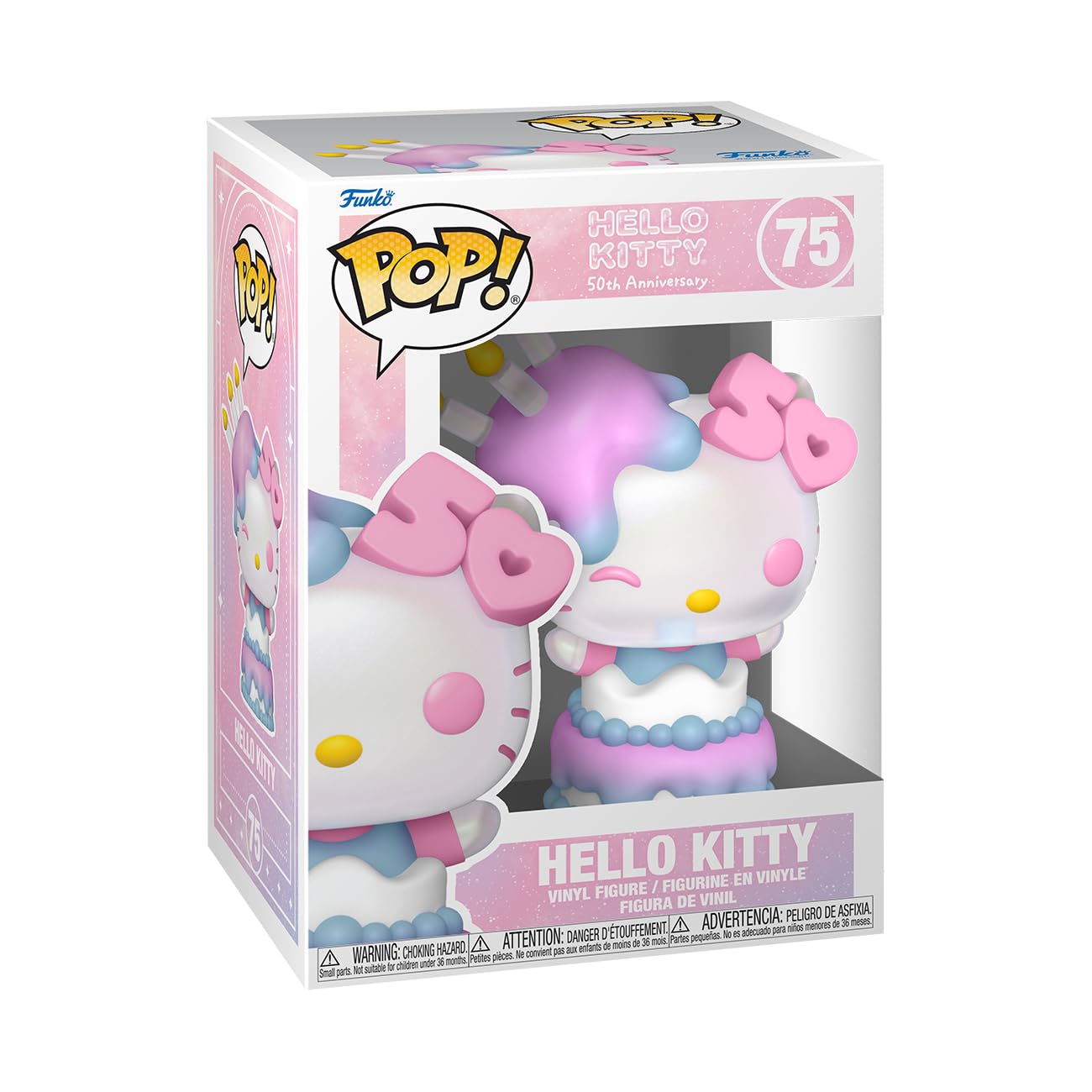 Funko Pop! Sanrio: Hello Kitty 50 Aniversario - Hello Kitty En Pastel 75 - Zascalo.com