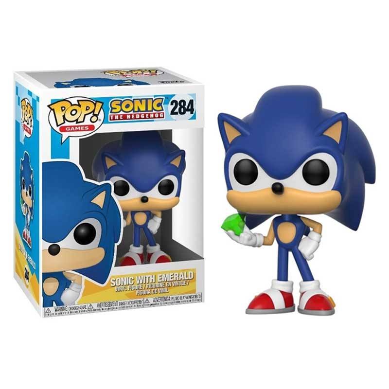 Funko POP! Sonic Con Esmeralda - Sonic - Zascalo.com