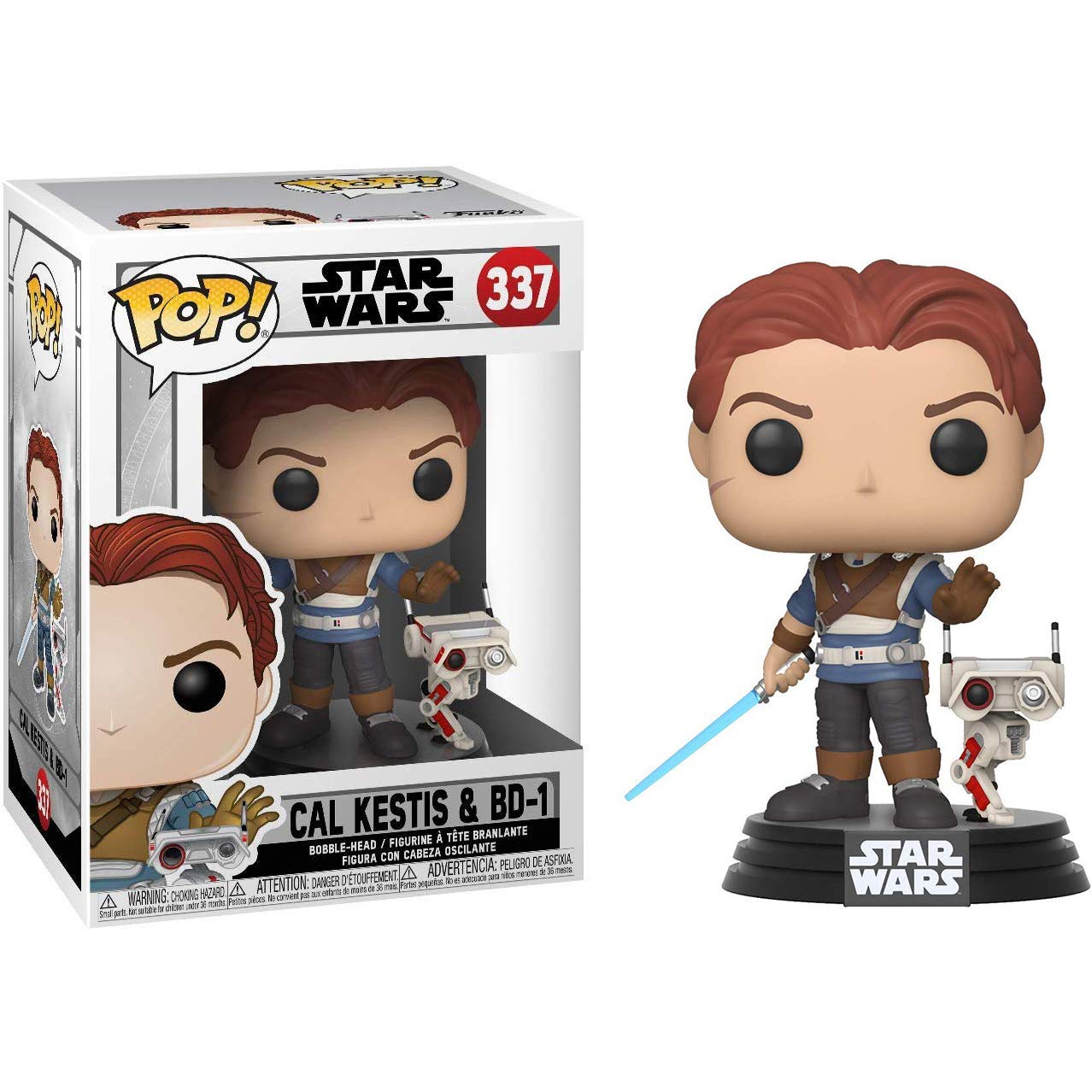 Funko Pop! Star Wars Star Wars Cal Kestis & BD - 1 - Zascalo.com