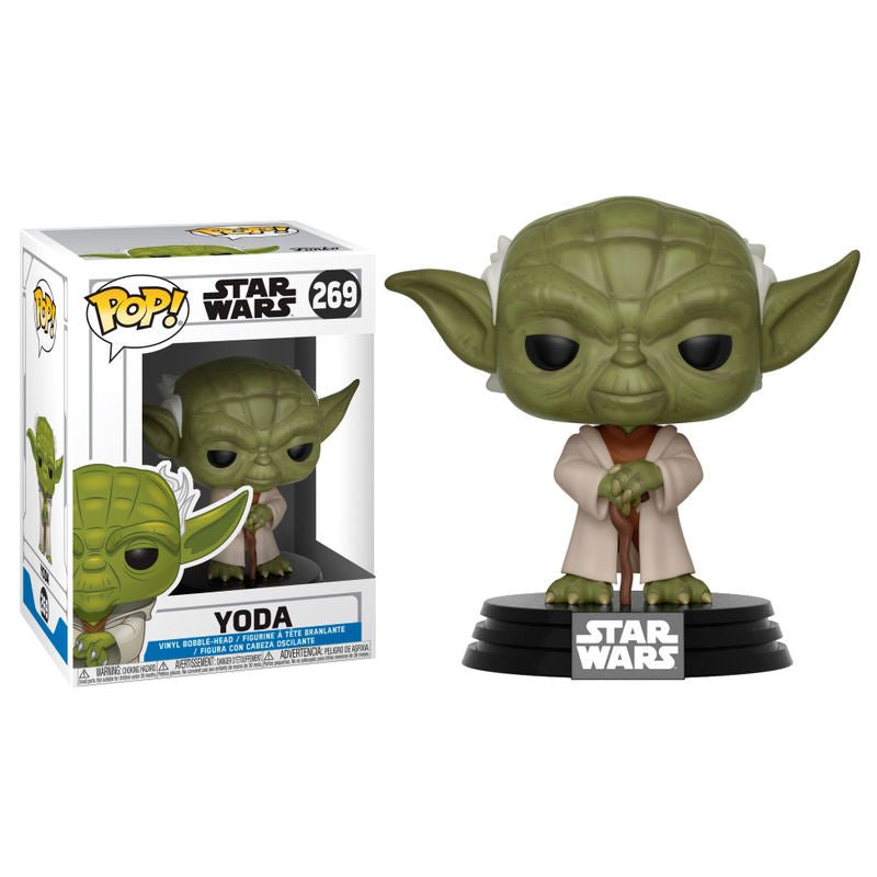Funko Pop! Star Wars Yoda Clone Wars - Zascalo.com
