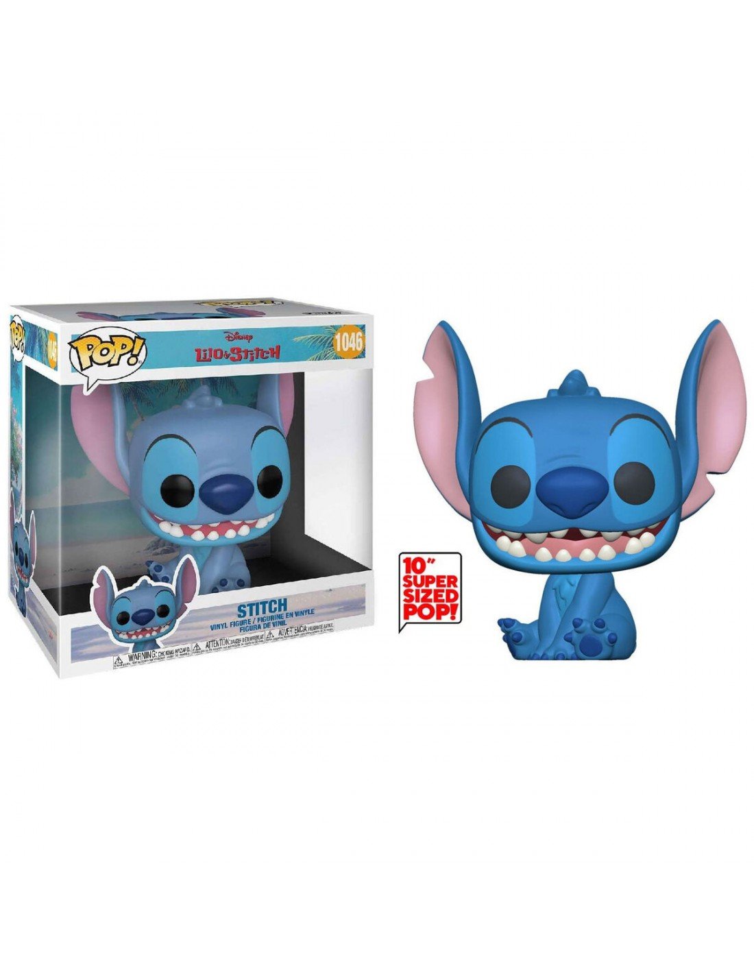 Funko POP! Stitch 10" - Lilo & Stitch - Zascalo.com